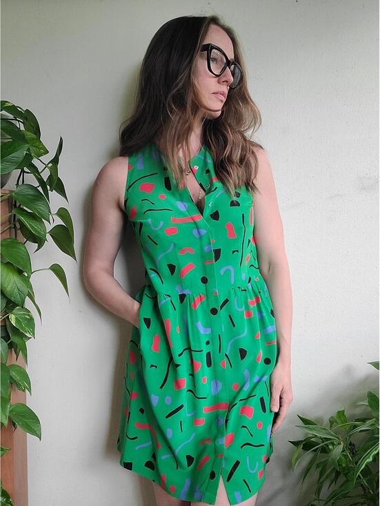 Dresses & Skirts - The Gretchen Mini Silk Dress by Dusen Dusen XS
